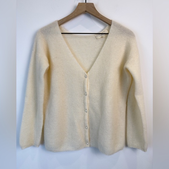 Sezane Sweaters - Sézane La Maille Cardigan XS Mohair Alpaca Italy